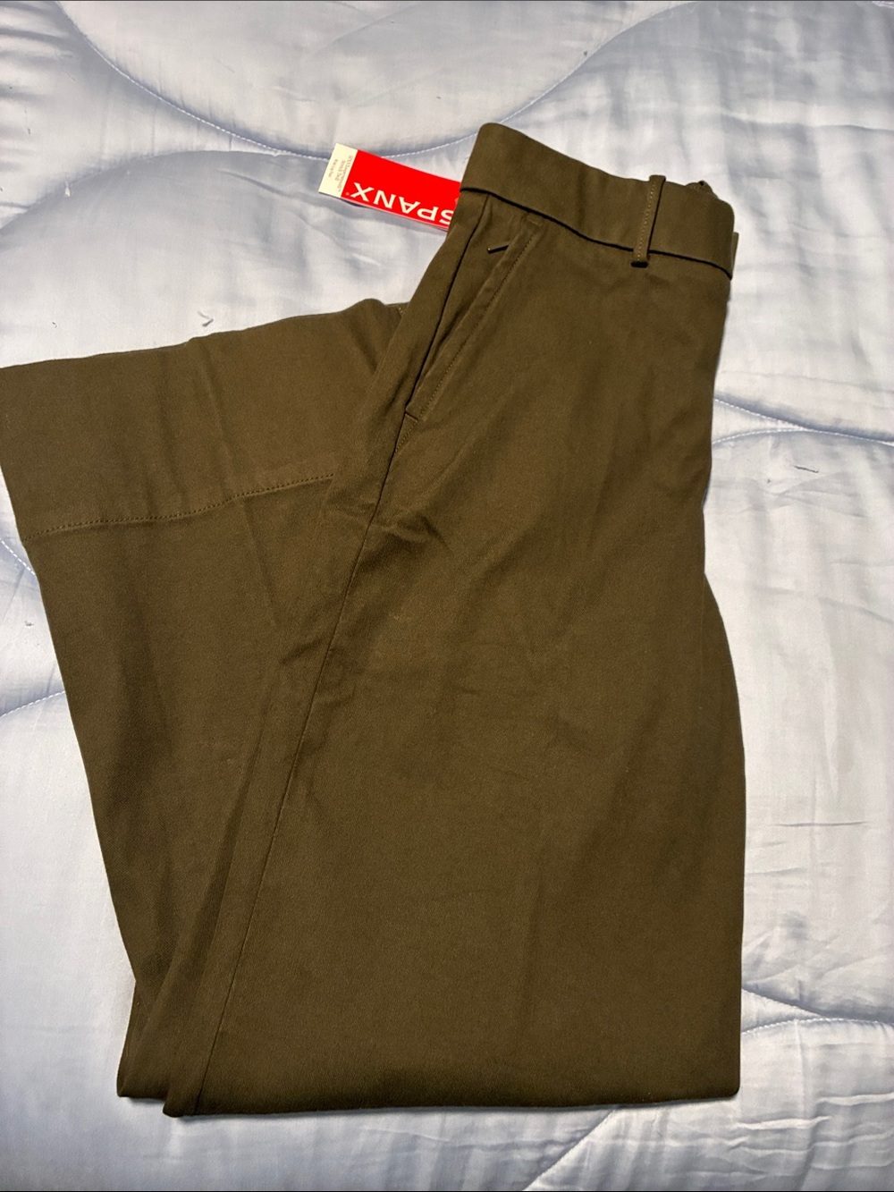 SPANX Women’s Olive Wide Leg Pants